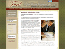 Tablet Screenshot of fordinsuranceonline.com